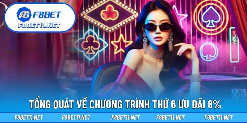 Thứ 6 Ưu Đãi 8% – Cơ Hội Nhận Thưởng Hấp Dẫn Tại F8BET 2 Tổng quát về chương trình thứ 6 ưu đãi 8%